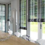 gardiner på panoramafönster idéer