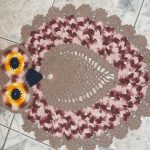 hibou tapis tricot faites-le vous-même idées photo