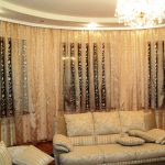 interno moderno in tulle
