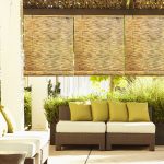 idee di design di tende di bambù