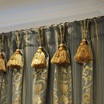 dekorativa borstar för gardiner foto arter