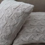 cuscino a maglia per la casa