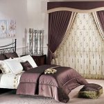 uppsättning gardiner och sängkläder för sovrumsinredningstips