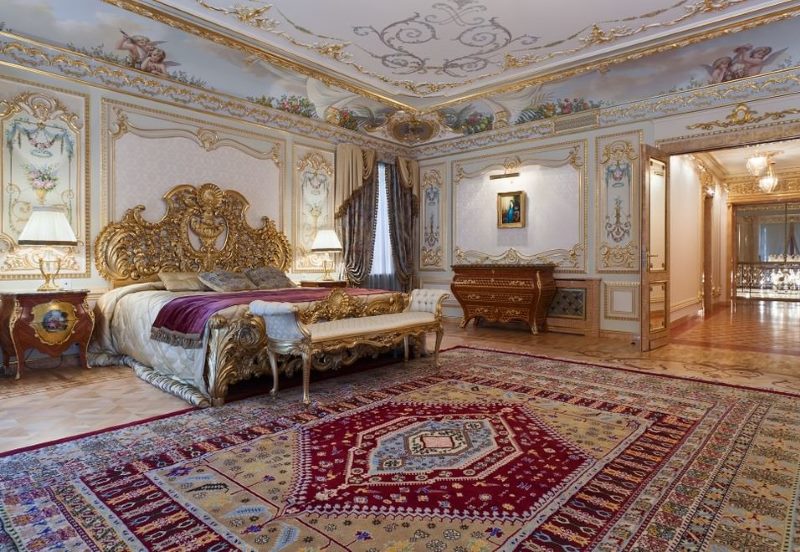 barokní koberec