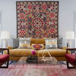 Perzische tapijten in het interieur