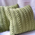 arredamento idee cuscino a maglia
