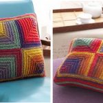 idee di cuscini a maglia