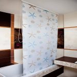 tekstiilien kylpyhuoneen verhot ideoiden suunnittelu