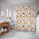 textil fürdőszobai függöny dekoráció