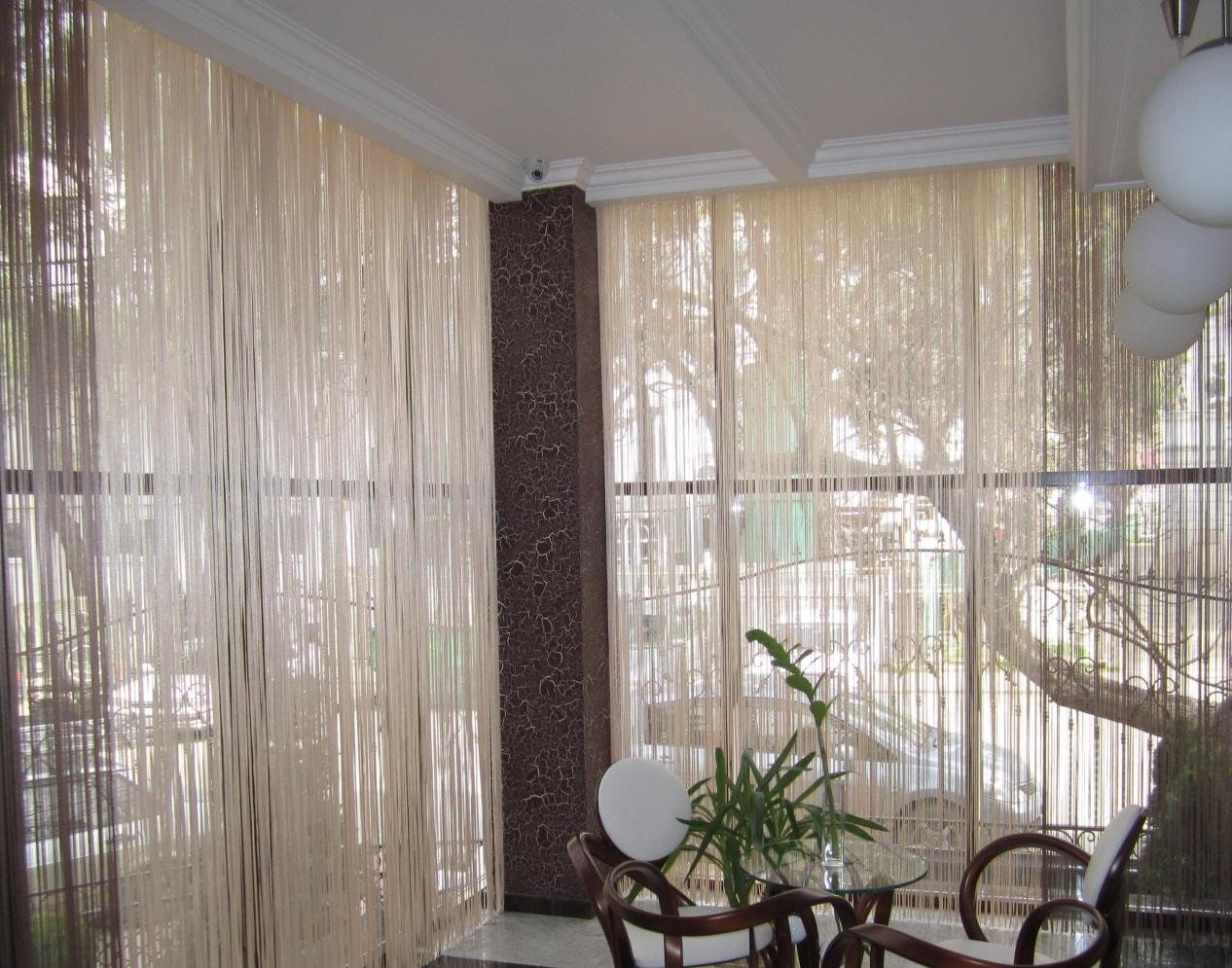 gardiner på balkongen interiör alternativ