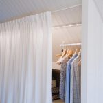 gardiner i omklädningsrummet istället för dörrfotoidéer