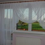 cortine corte nel soggiorno