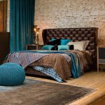 scegli una serie di tende e copriletto per le opzioni di foto della camera da letto